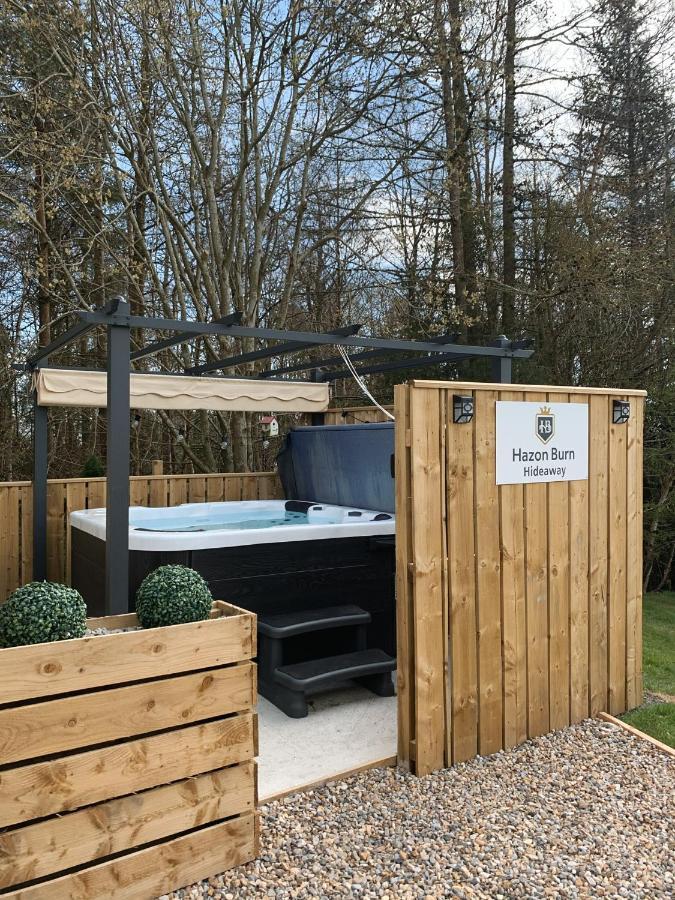 Percy Wood Lodge With Hot Tub Near Alnwick Swarland Buitenkant foto
